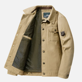 Jaqueta Casual Masculina em Algodão Rafinno
