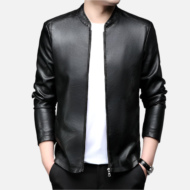 Jaqueta De Couro Masculina Alpha Man Rafinno