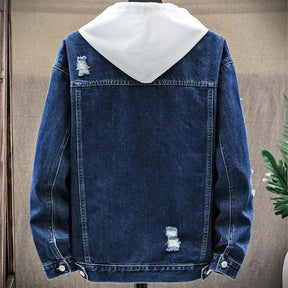 Jaqueta Jeans Masculina Rafinno Urban Flex