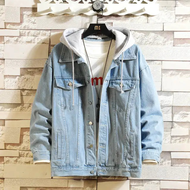 Jaqueta Casaco Masculino Jeans