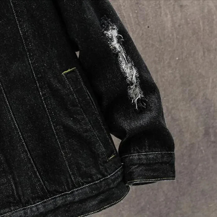 Jaqueta Jeans Masculina Rafinno Urban Flex