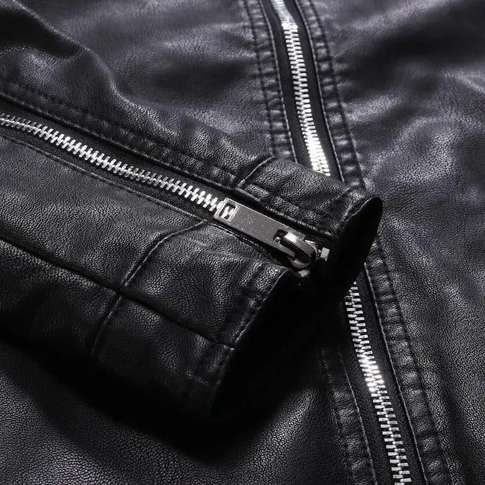 Jaqueta Masculina em Couro Rafinno