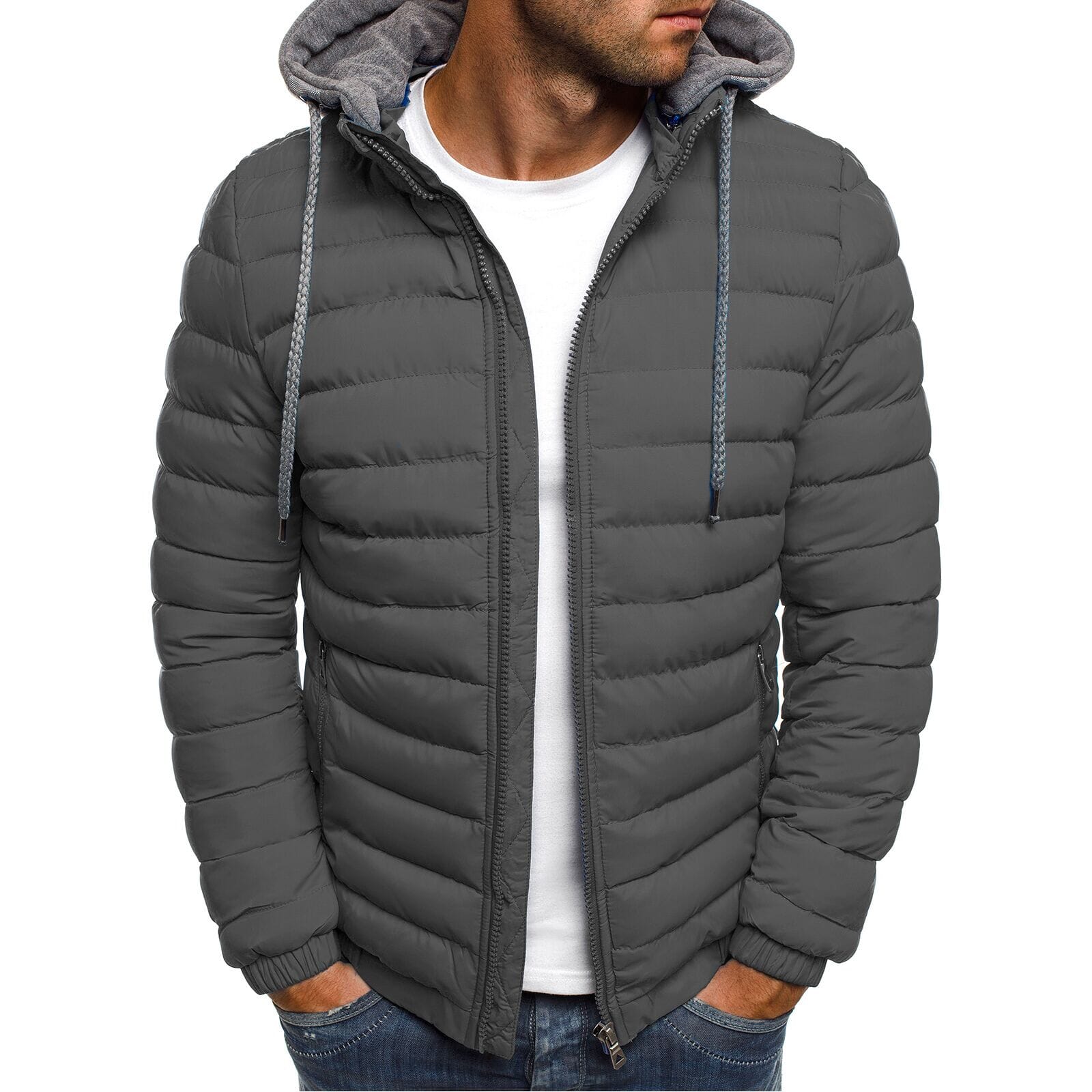 Jaqueta Puffer Masculina Moderna