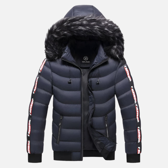 Jaqueta Puffer Masculina Capuz Forrado Rafinno RFN206