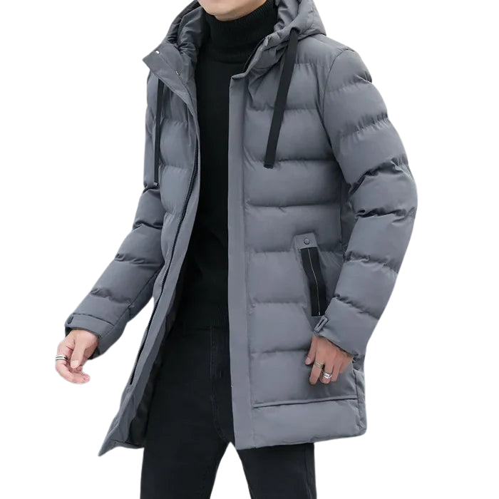 Jaqueta Puffer Masculina Alongada Rafinno