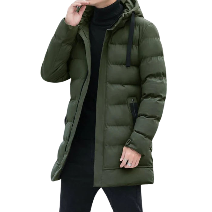 Jaqueta Puffer Masculina Alongada Rafinno